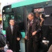 Bertrand Delanoë inaugure le minibus