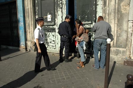 Evacuation des lieux