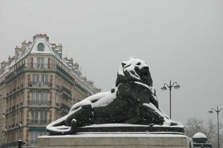 Il neige !
