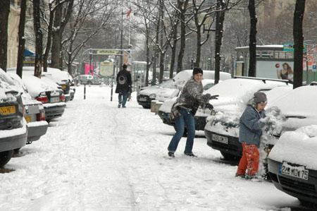 Belle bagarre Boulevard Raspail