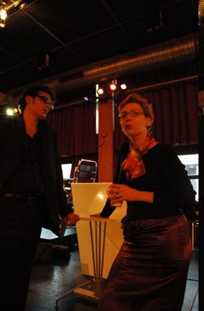 Nathan Guetta et Carole de l'Entrepôt