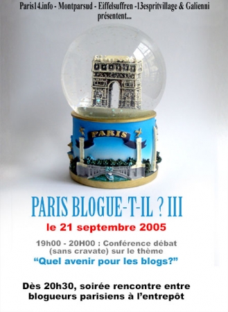 Paris blogue-t-il ? III