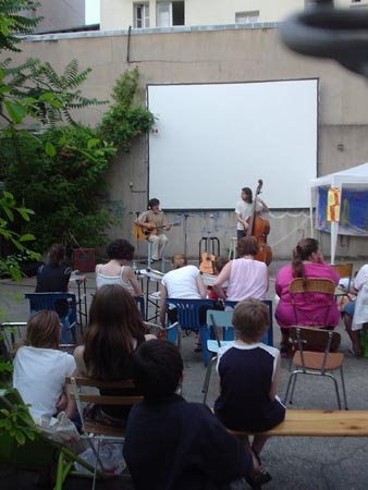 ...concert en plein air...