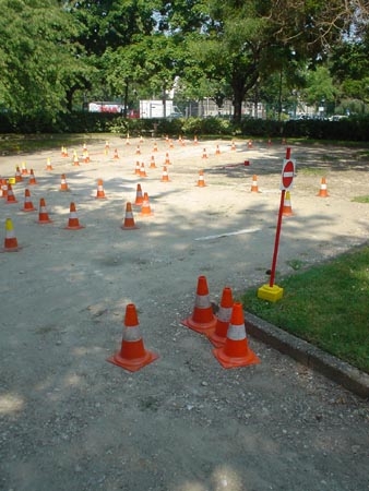 Le parcours de sécurité routière