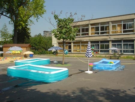 ...et piscinettes